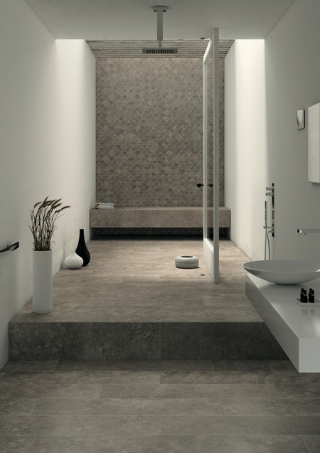Gres porcellanato Hudson TB03 - Formati: 20 X 60 a pavimento Hidrio 30 X 30 a parete.