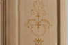 Porta in legno laccato fiorentino - telaio TB - COL - decori Tiziano. Modello M62.
