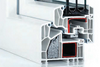 Serramento in PVC 90 - triplo vetro.